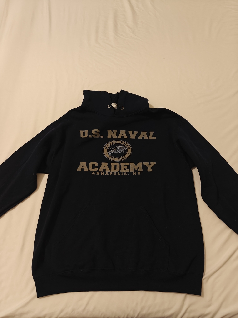 U.S NAVAL ACADEMY | Navy Blue Hoodie Sweatshirt